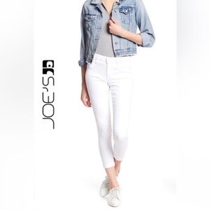 Joe's Jeans Skinny crop ankle white jeans excellent like new condition.